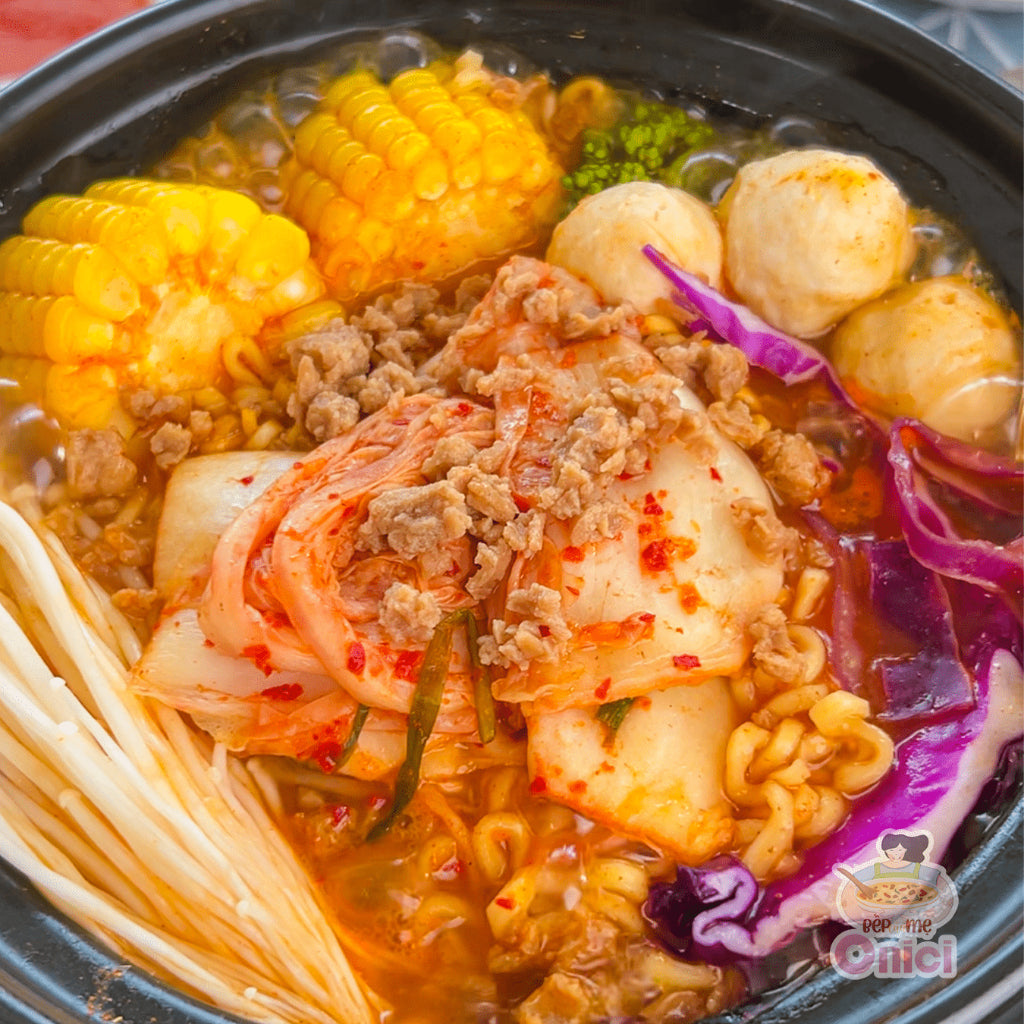 Set Mì Cay Không Kimchi (Set Ramen Cay)
