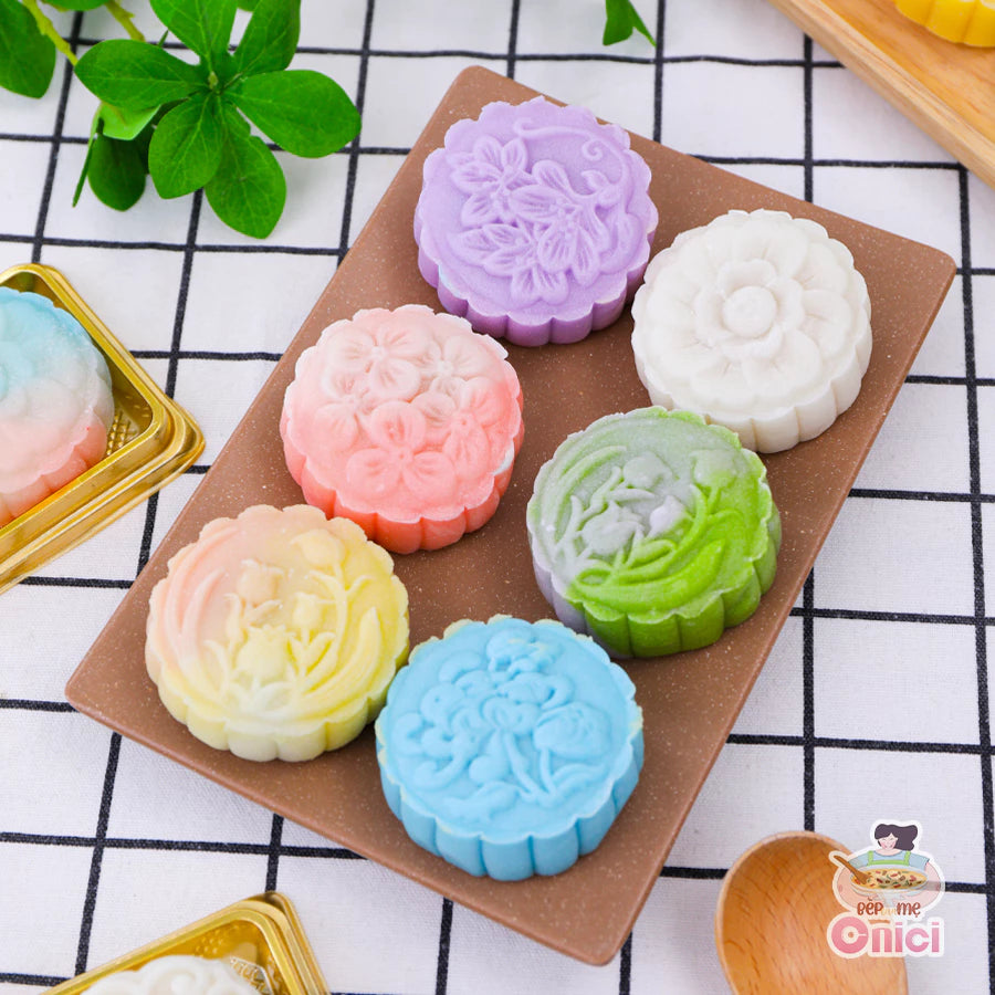 Set làm bánh trung thu DẺO 3 vị nhân