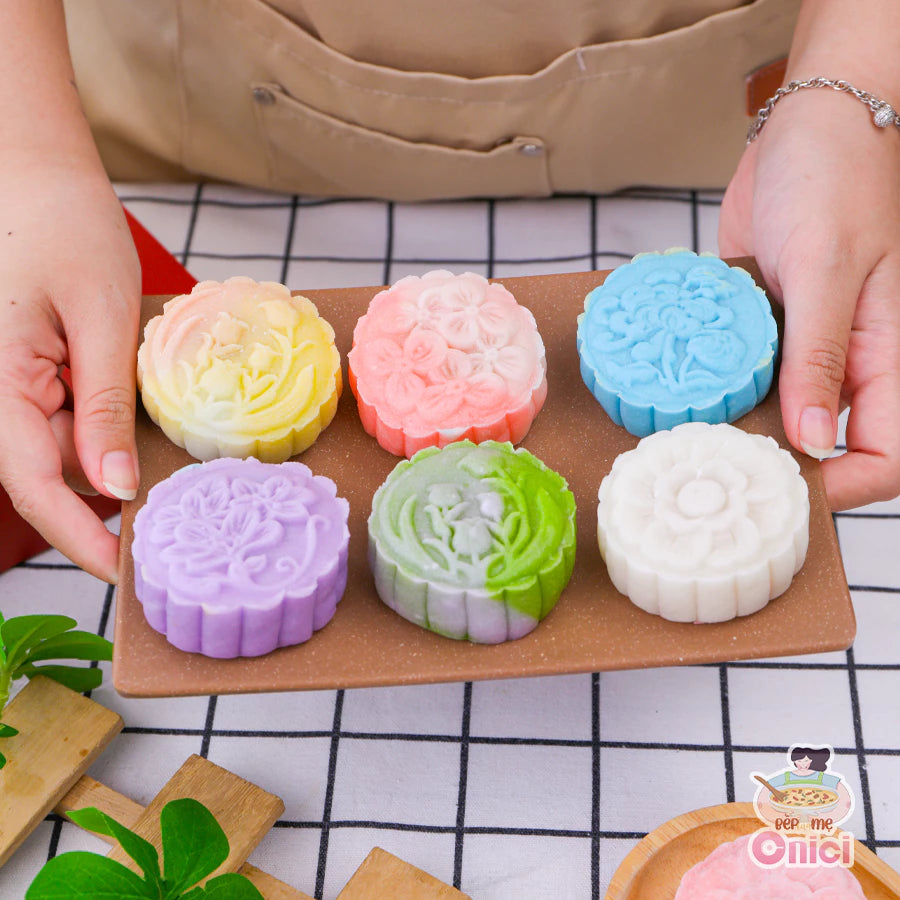 Set làm bánh trung thu DẺO 3 vị nhân