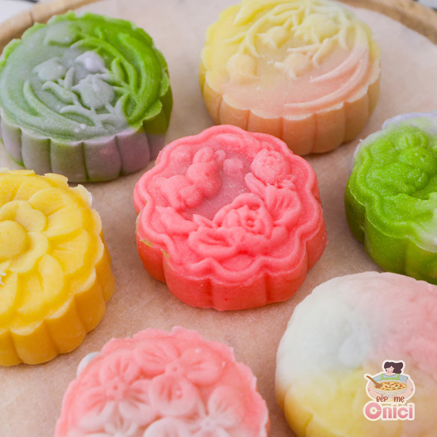 Set làm bánh trung thu DẺO 3 vị nhân
