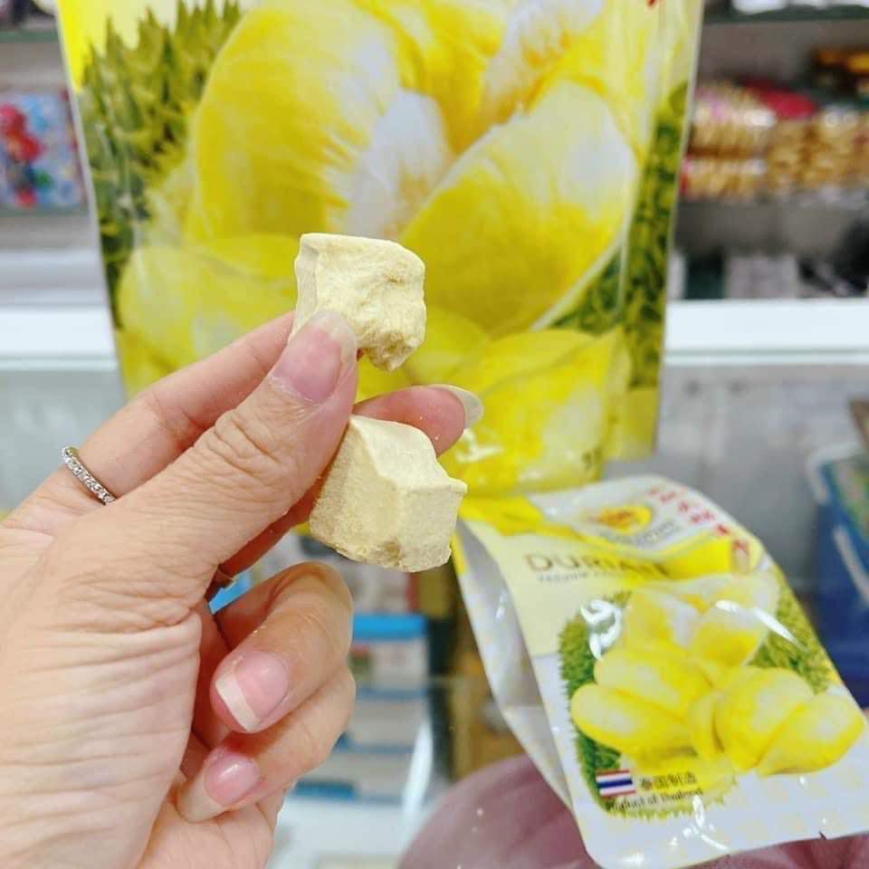 SẦU RIÊNG SẤY KHÔ THÁI LAN (FREEZE DRIED DURIAN)