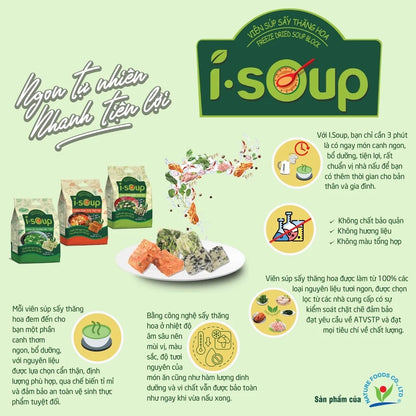 Canh Lười I-Soup (Buy 10 gets $10 off)