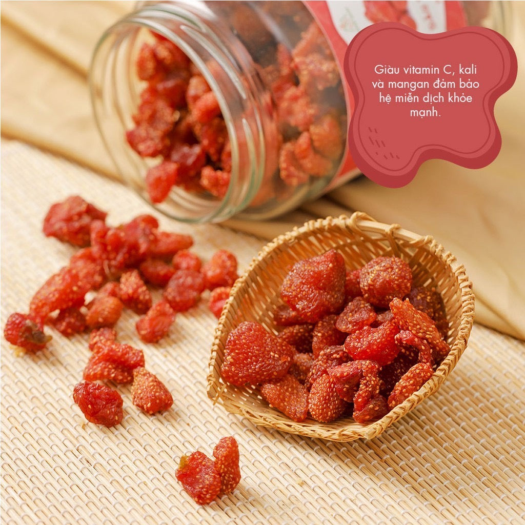 DÂU SẤY ( DRIED STRAWBERRIES)