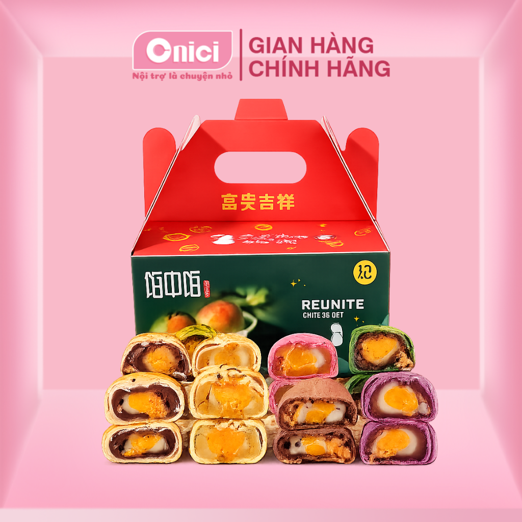 Bánh Trung Thu Trứng Muối 8 Vị Tại Mỹ