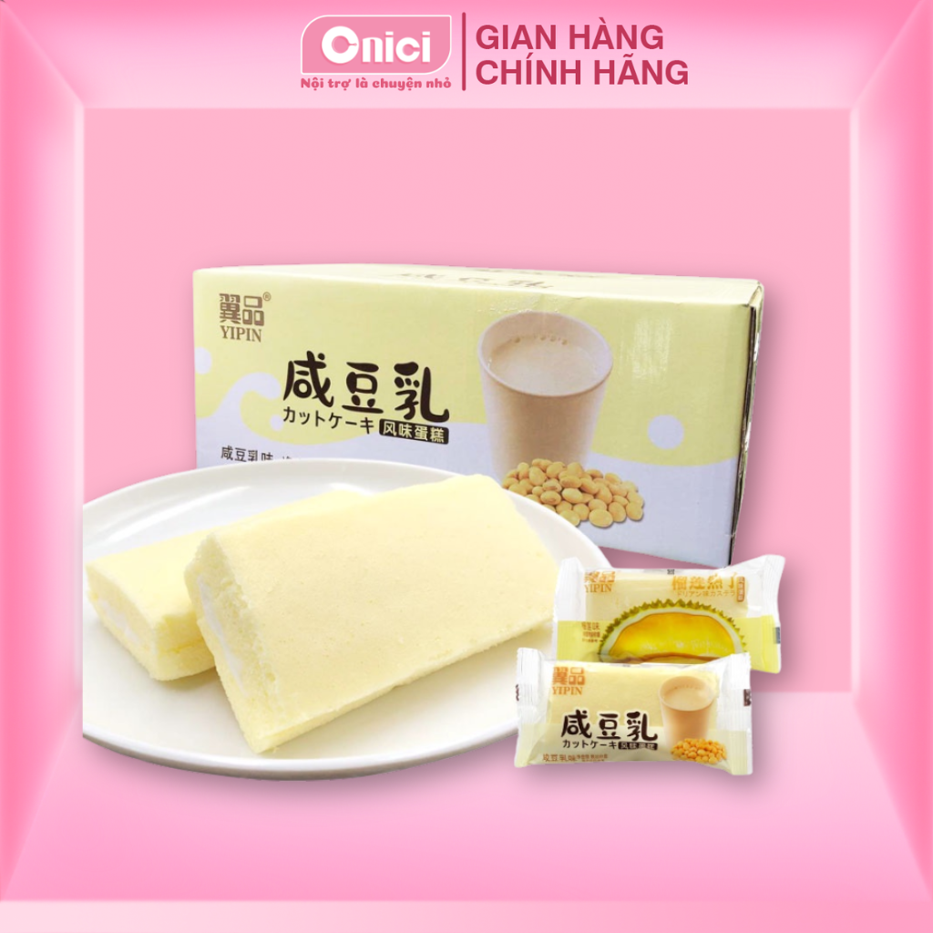 BÁNH BÔNG LAN HẤP ĐẬU NÀNH YIPIN (BÁNH MÌ SỮA ĐẬU NÀNH)