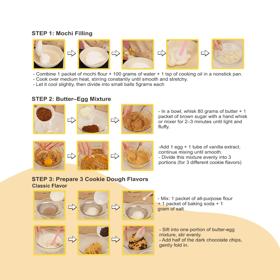 Cookie Mochi Making Kit