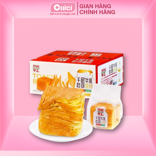 BÁNH MÌ SANDWICH NGÀN LỚP (MILK THOUSAND LAYERS TOAST)