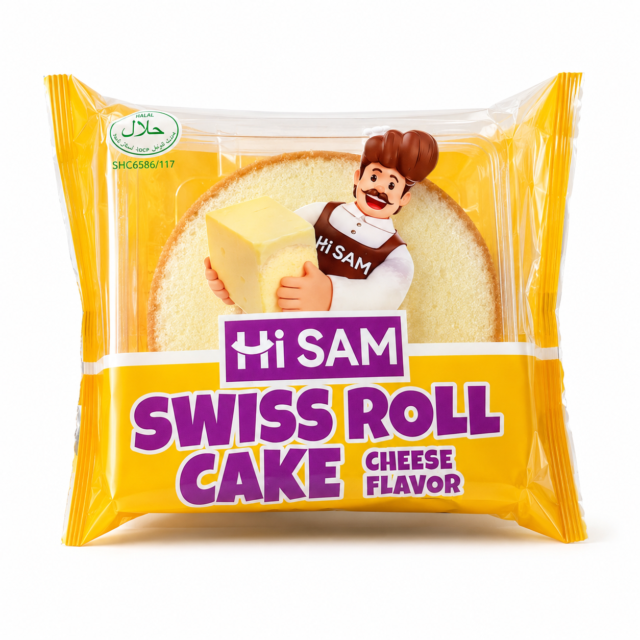Bánh Bông Lan Cuộn Kem (Swiss Roll Cake)
