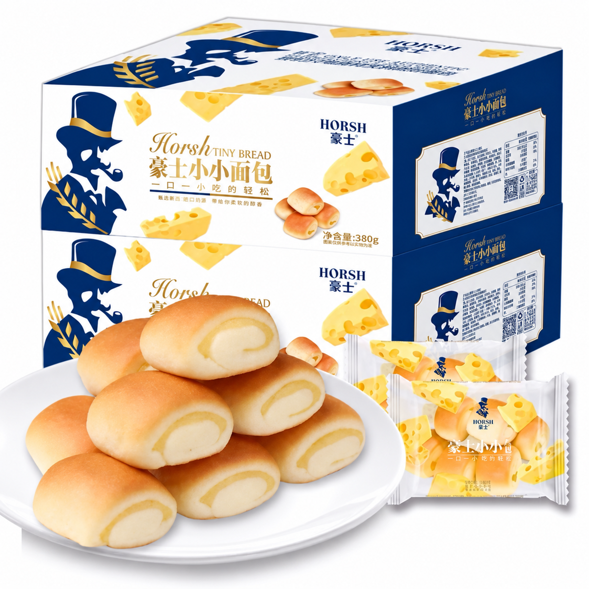 Bánh phô mai viên sữa chua Ông già Horsh