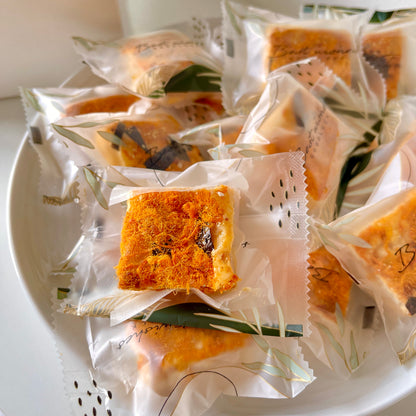 Bánh bông tuyết chà bông muối