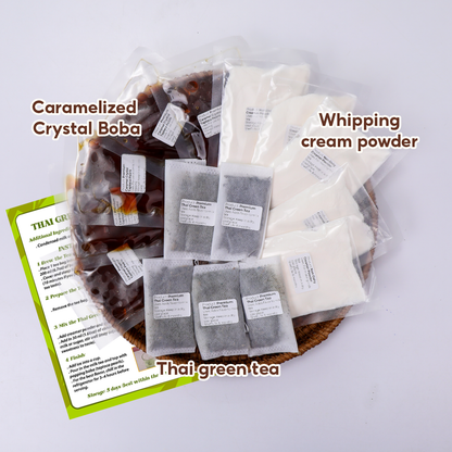TRÀ SỮA THÁI XANH (THAI GREEN MILK TEA KIT)