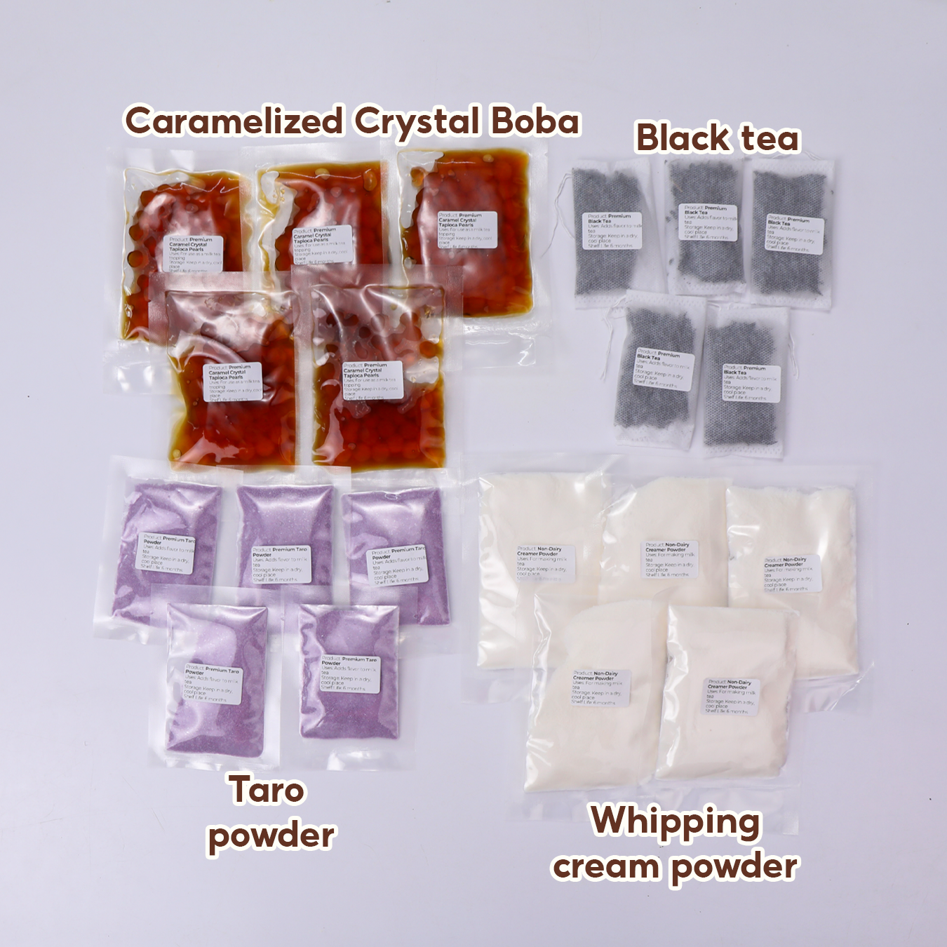 TRÀ SỮA KHOAI MÔN (TARO MILK TEA KIT)