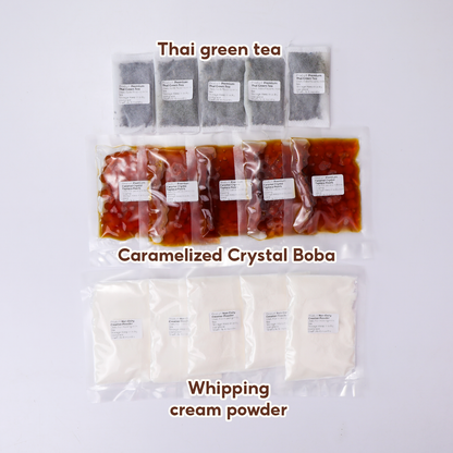 TRÀ SỮA THÁI XANH (THAI GREEN MILK TEA KIT)