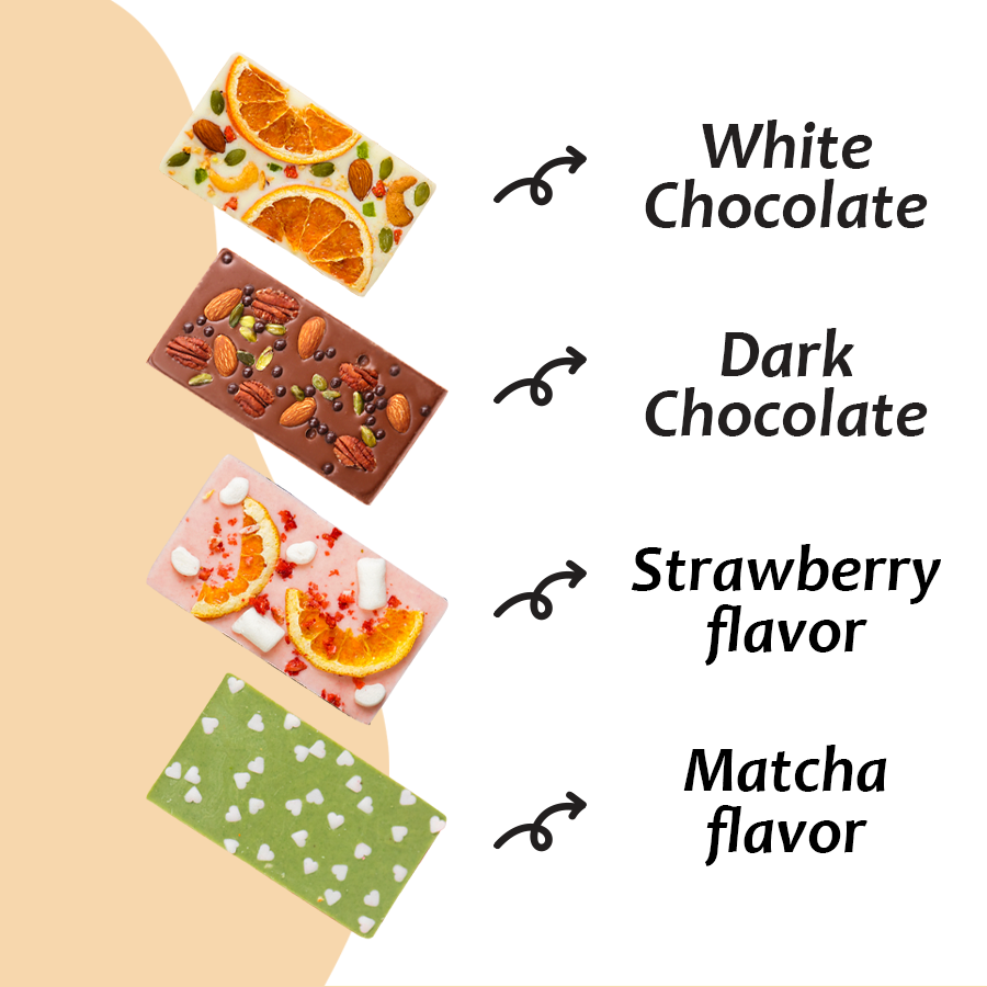 SET CHOCOLATE BARK (DIY CHOCOLATE BARK KIT)