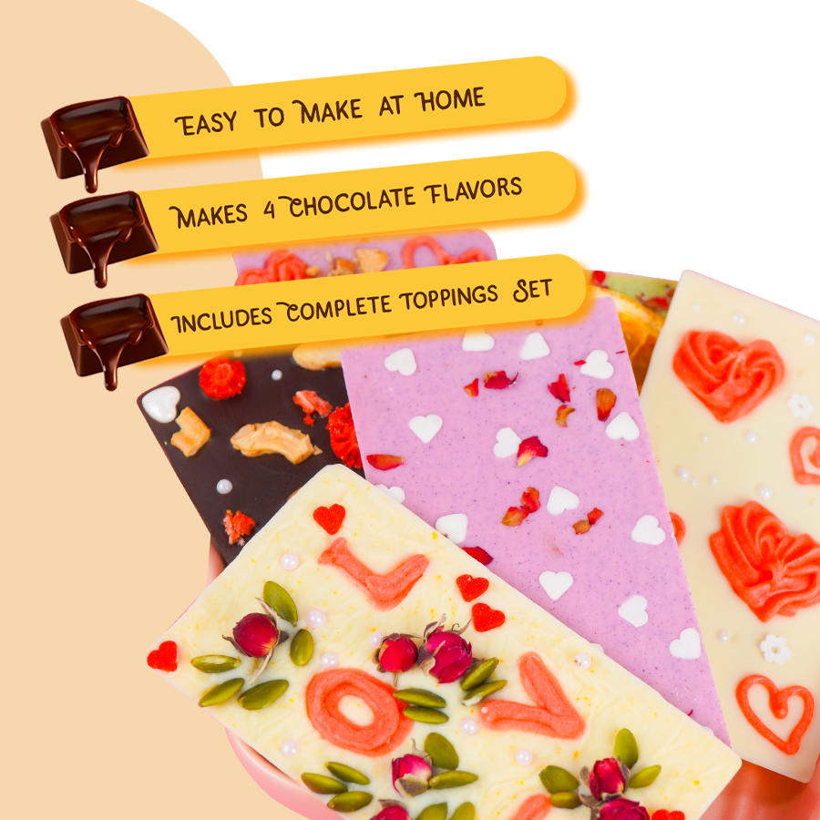 SET CHOCOLATE BARK (DIY CHOCOLATE BARK KIT)