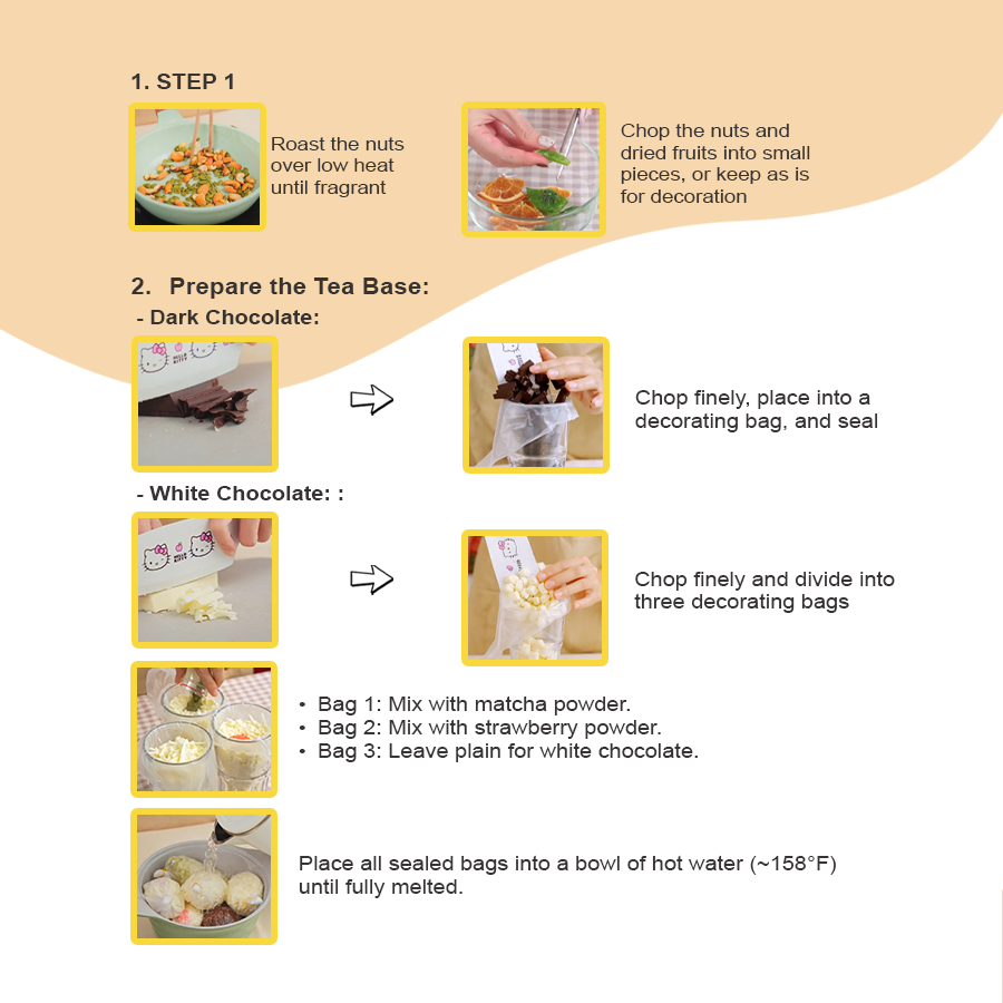 SET CHOCOLATE BARK (DIY CHOCOLATE BARK KIT)