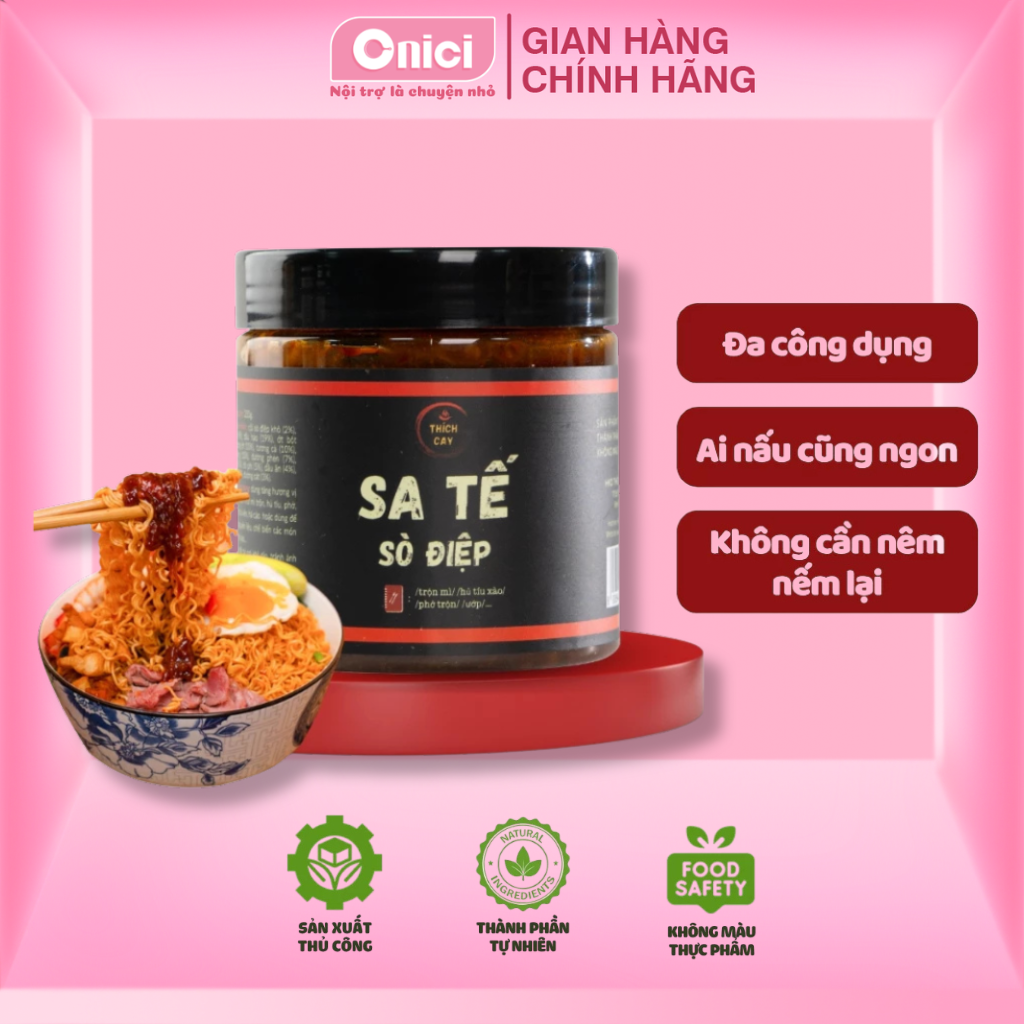 SA TẾ SÒ ĐIỆP 150GR