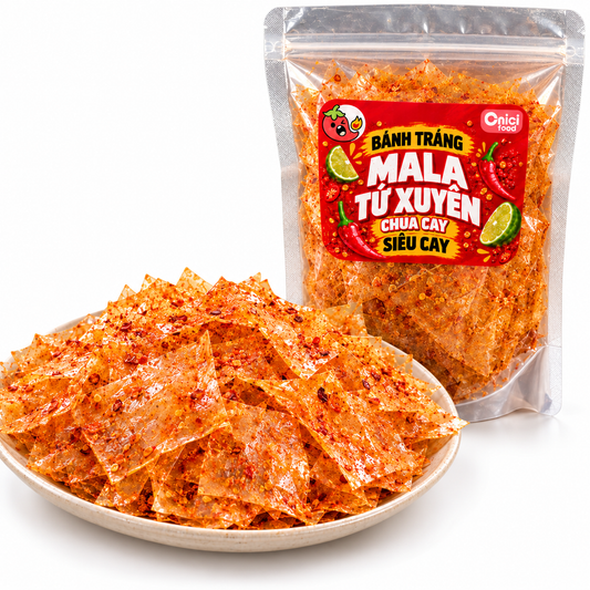 Bánh Tráng Mala Tứ Xuyên Chua Cay (Pre-order 7 ngày)