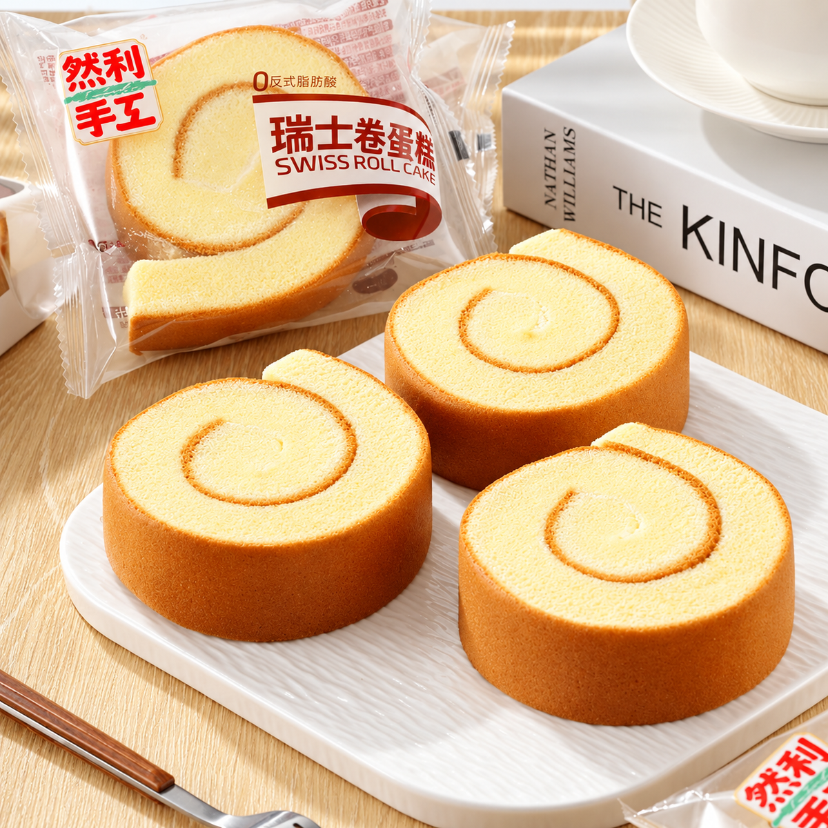 Swiss Roll Cake