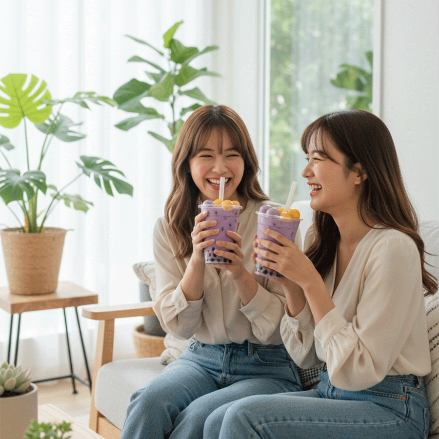 TRÀ SỮA KHOAI MÔN (TARO MILK TEA KIT)