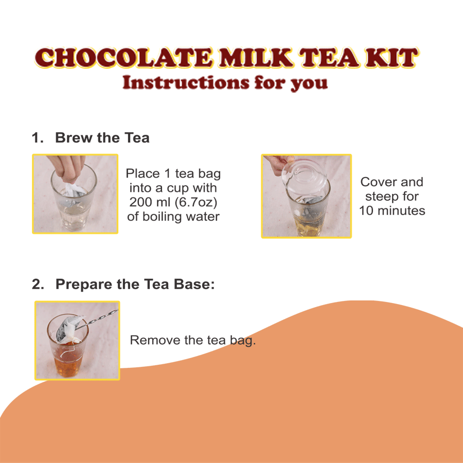 TRÀ SỮA CHOCOLATE (CHOCOLATE MILK TEA KIT)