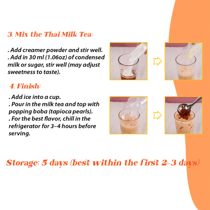 TRÀ SỮA THÁI ĐỎ (THAI MILK TEA KIT)