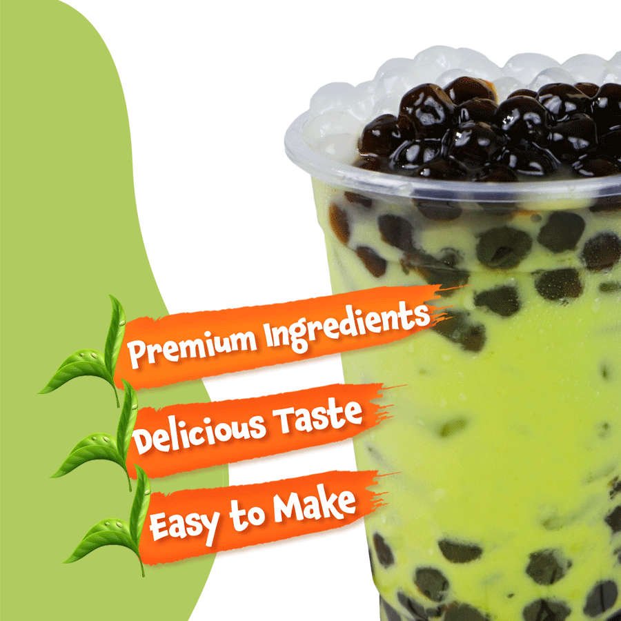 TRÀ SỮA THÁI XANH (THAI GREEN MILK TEA KIT)