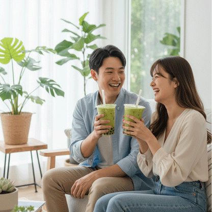 TRÀ SỮA THÁI XANH (THAI GREEN MILK TEA KIT)