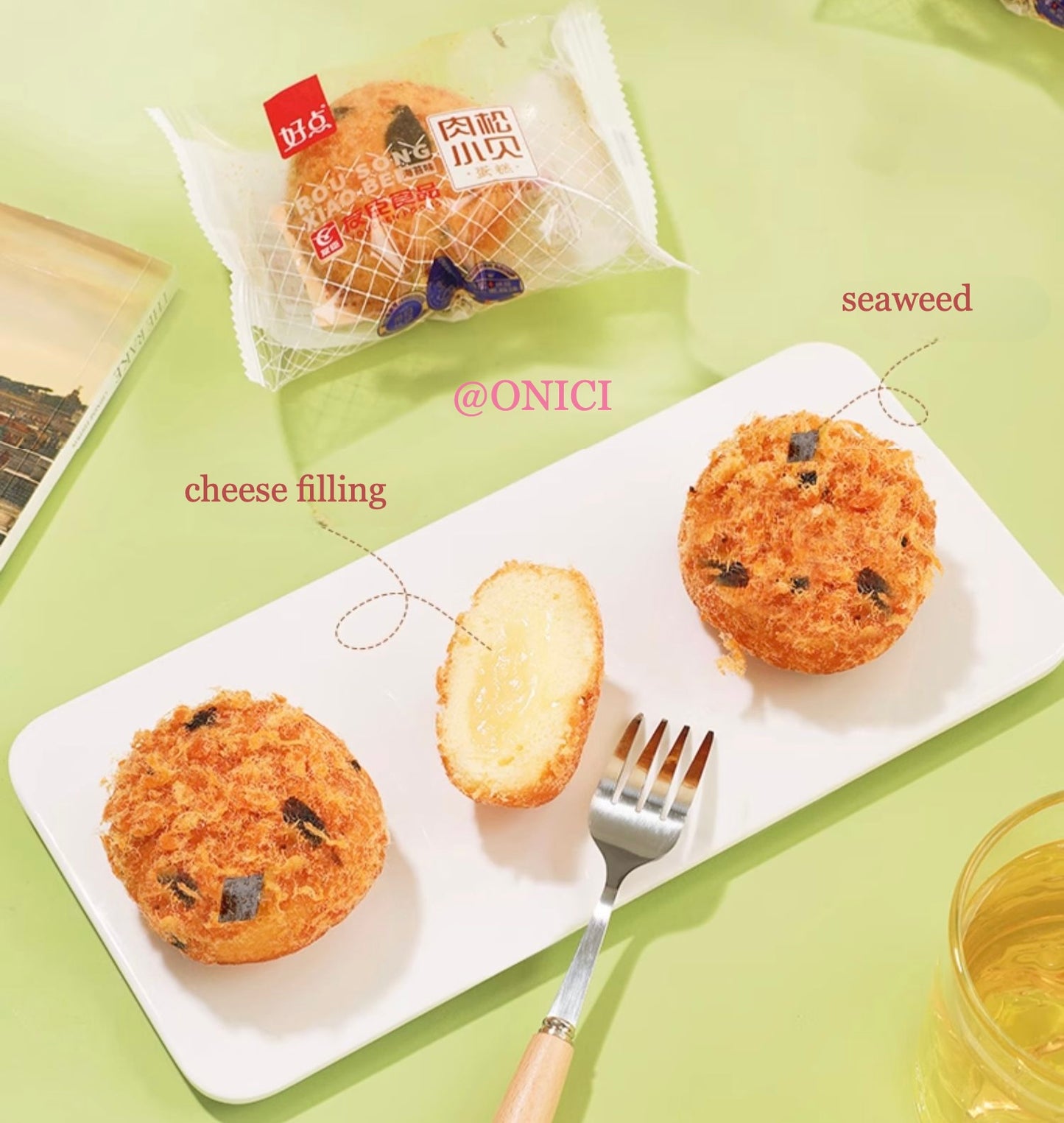 BÁNH CHÀ BÔNG TRÒN (Bánh mì tròn nhân thịt)