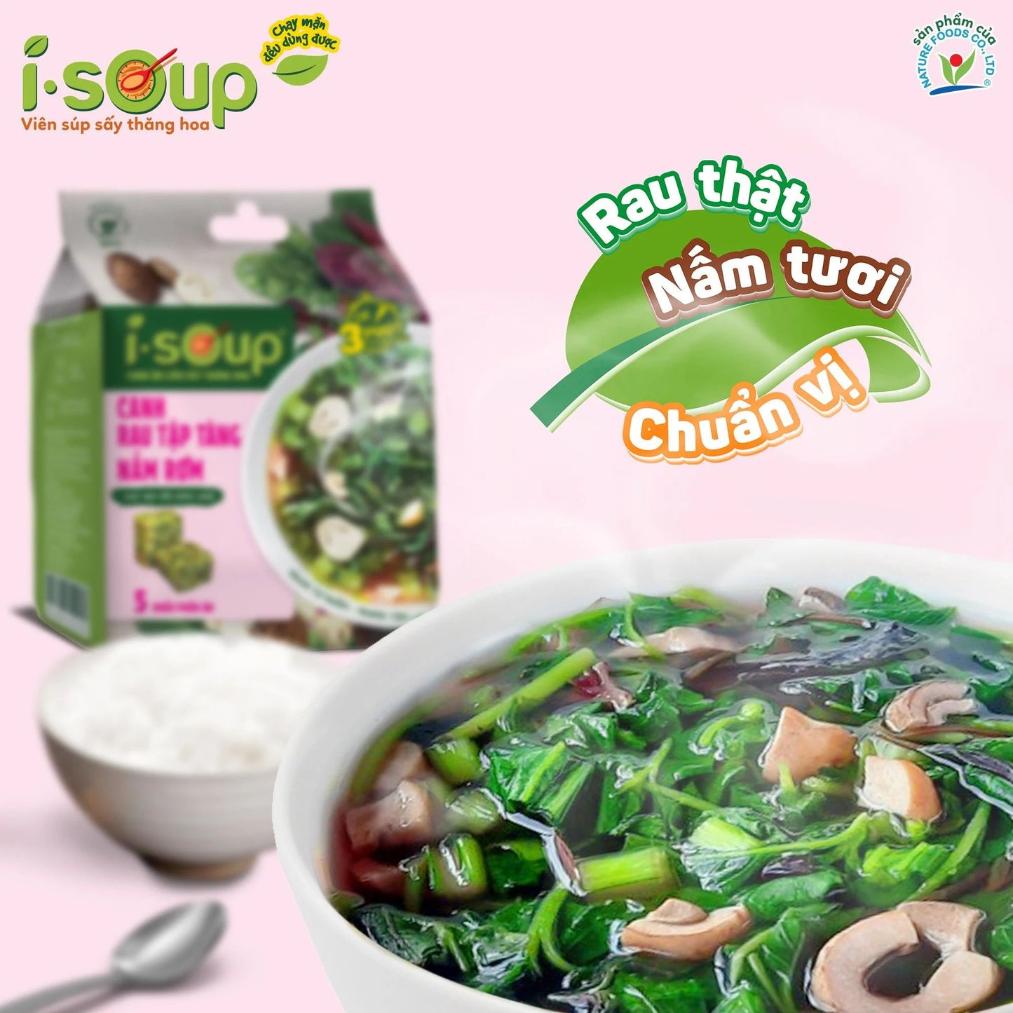 Canh Lười I-Soup (Buy 10 gets $10 off)