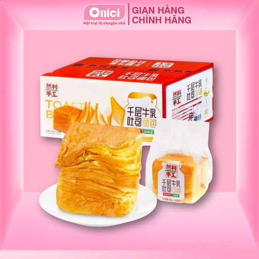 BÁNH MÌ SANDWICH NGÀN LỚP (MILK THOUSAND LAYERS TOAST)