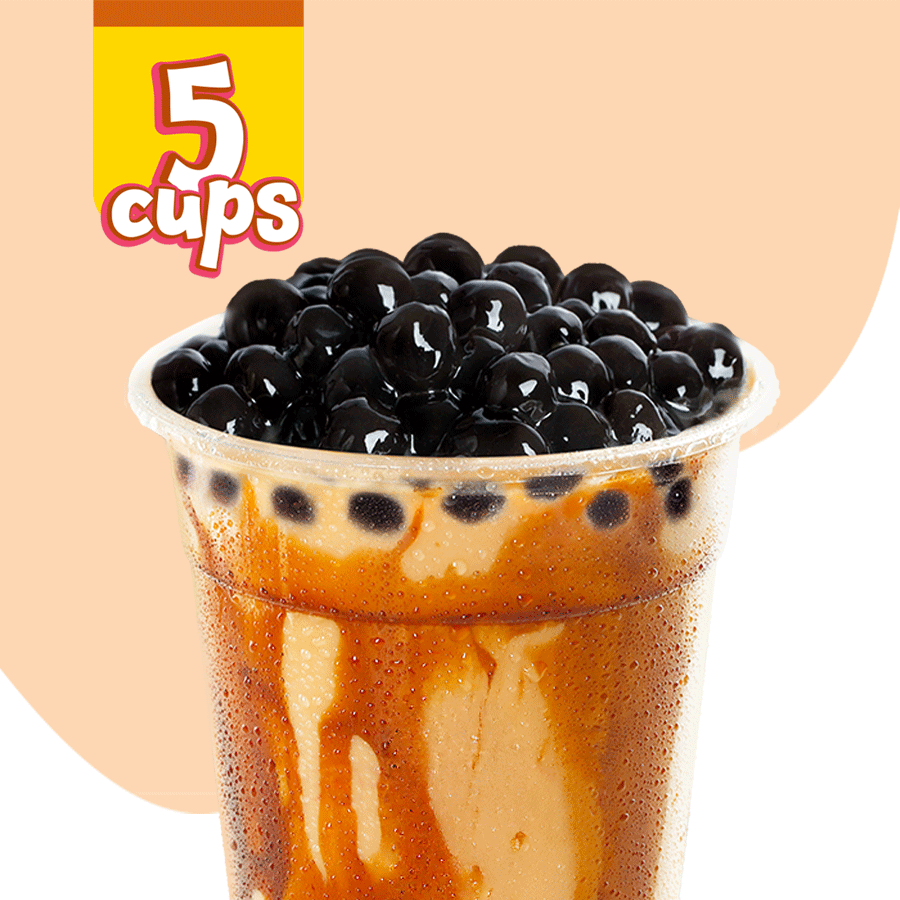 Set Sữa Tươi Trân Châu Đường Đen (Brown Sugar Milk Tea Kit) – DIY Boba Kit Makes 5 Cups