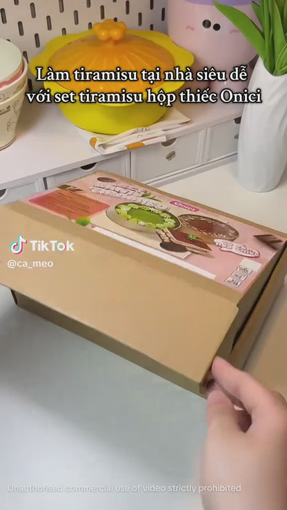 Tiramisu Making Kit – DIY Dessert Kit, Makes 1 Tin Cake