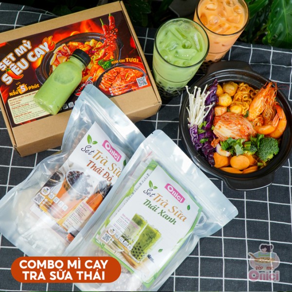 Set Mì Cay Không Kimchi (Set Ramen Cay)