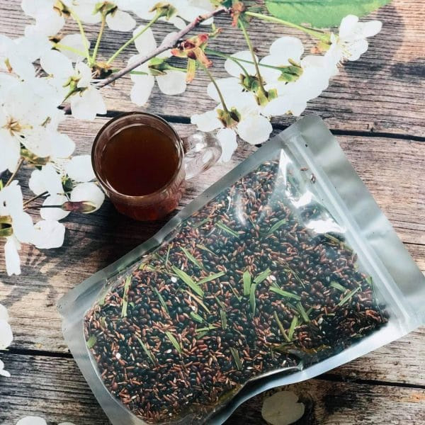 TRÀ GẠO LỨT ĐẬU ĐEN (BROWN RICE & BLACK BEANS TEA)