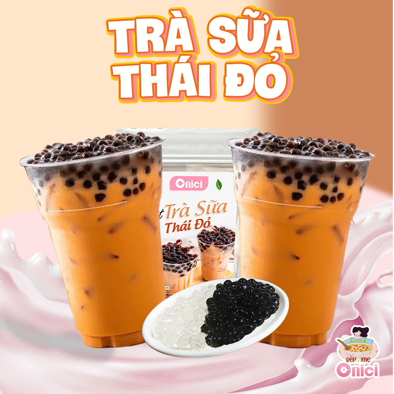 TRÀ SỮA THÁI ĐỎ (THAI MILK TEA KIT)