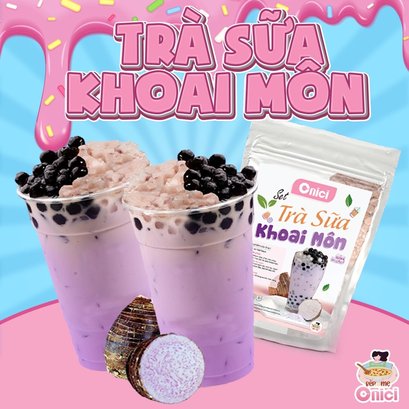 TRÀ SỮA KHOAI MÔN (TARO MILK TEA KIT)