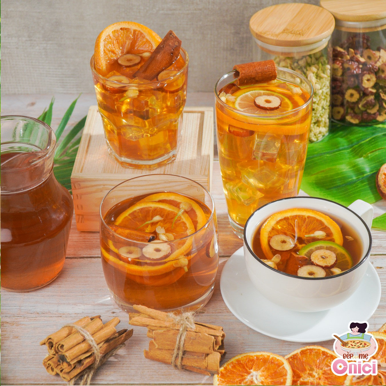 TRÀ CAM QUẾ (CINNAMON ORANGE TEA)
