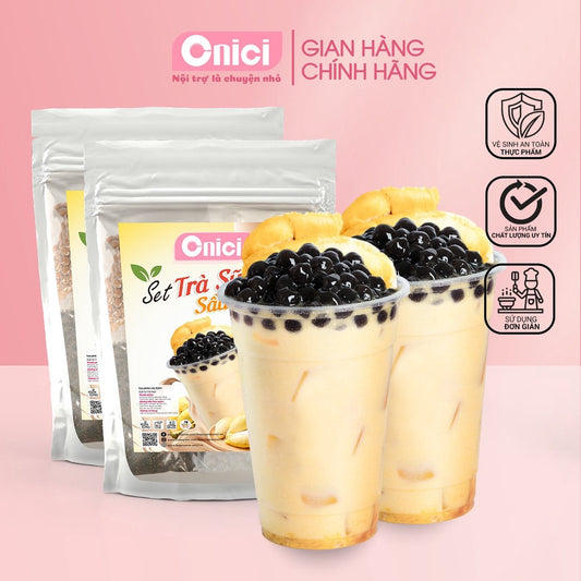 TRÀ SỮA SẦU RIÊNG (BỘ TRÀ SỮA Sầu Riêng) 