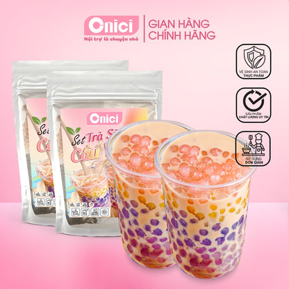 TRÀ SỮA CẦU VỒNG (RAINBOW MILK TEA KIT)